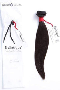 Bellatique Unprocessed Bundle Hair 10" / Natural Black Bellatique 100% Virgin Brazilian Remy - STRAIGHT 10"~24"