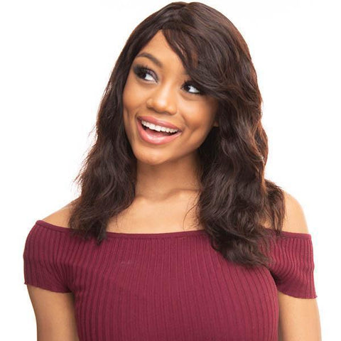 Bewigg 100% Indian Remi Human Hair Wet & Wavy Deep Part Lace Wig - RAINE - SoGoodBB.com