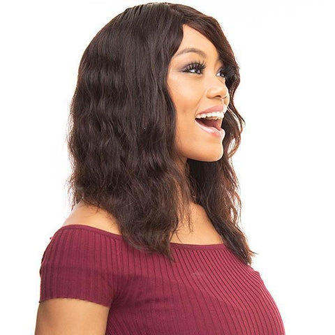 Bewigg 100% Indian Remi Human Hair Wet & Wavy Deep Part Lace Wig - RAINE - SoGoodBB.com