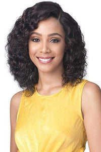 Bobbi Boss 100% Brazilian Virgin Remy Bundle Hair Full Lace Wig - BNGLWNC16 NATURAL CURL 16" - SoGoodBB.com