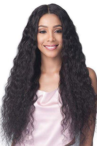 Bobbi Boss 100% Brazilian Virgin Remy Bundle Hair Full Lace Wig - BNGLWNC32 NATURAL CURL 32" - SoGoodBB.com