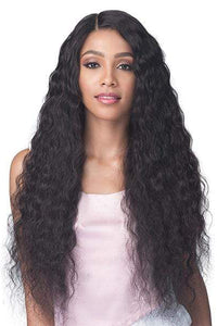 Bobbi Boss 100% Brazilian Virgin Remy Bundle Hair Full Lace Wig - BNGLWNC32 NATURAL CURL 32" - SoGoodBB.com