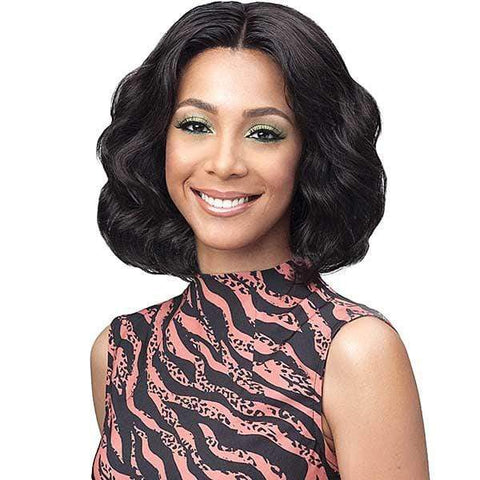Bobbi Boss 100% Brazilian Virgin Remy Bundle Hair Full Lace Wig - BNGLWOC12 OCEAN WAVE 12" - SoGoodBB.com