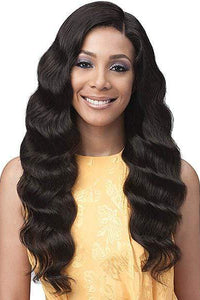 Bobbi Boss 100% Brazilian Virgin Remy Bundle Hair Full Lace Wig - BNGLWOC28 OCEAN WAVE 28" - SoGoodBB.com