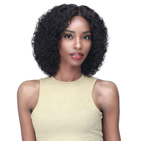 Bobbi Boss 100% Human Hair 5 Deep Part Lace Wig - MHLF502 JHERI CURL 12 - SoGoodBB.com