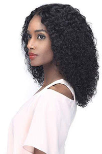 Bobbi Boss 100% Human Hair 5 Deep Part Lace Wig - MHLF503 JHERI CURL 16 - SoGoodBB.com