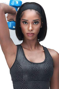 Bobbi Boss 100% Human Hair Full Wigs Bobbi Boss 100% Human Hair Headband Wig - MH1400 WILONA