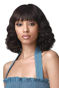 Bobbi Boss 100% Human Hair Full Wigs Bobbi Boss 100% Human Hair Wig - MH1281 ROSLYN