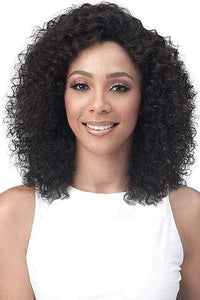 Bobbi Boss 100% Human Hair Lace Front Wig - MHLF407 SHANTA WET & WAVY - SoGoodBB.com