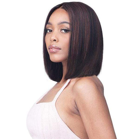 Bobbi Boss 100% Human Hair Lace Front Wig - MHLF587 STRAIGHT 12 - SoGoodBB.com