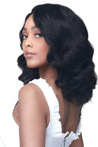 Bobbi Boss 100% Human Hair Lace Front Wig - MHLF597 SUPER WAVE 14 - SoGoodBB.com