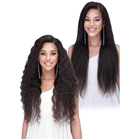 Bobbi Boss 100% Human Hair Lace Wigs Bobbi Boss 100% Human Hair 13X4 360 Swiss Lace Front Wig - MHLF519L WW BRAELYNN 24