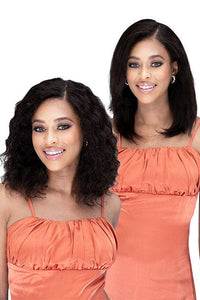 Bobbi Boss 100% Human Hair Lace Wigs Bobbi Boss 100% Human Hair 13x4 Wet & Wavy Lace Wig - MHLF532 HAILEY