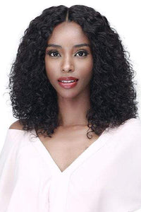 Bobbi Boss 100% Human Hair Lace Wigs Bobbi Boss 100% Human Hair 5 Deep Part Lace Wig - MHLF503 JHERI CURL 16