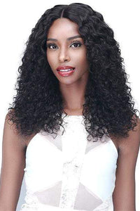 Bobbi Boss 100% Human Hair Lace Wigs Bobbi Boss 100% Human Hair 5 Deep Part Lace Wig - MHLF504 JHERI CURL 20