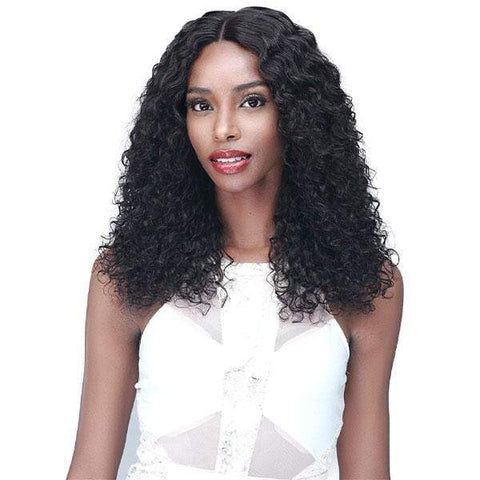 Bobbi Boss 100% Human Hair Lace Wigs Bobbi Boss 100% Human Hair 5 Deep Part Lace Wig - MHLF504 JHERI CURL 20