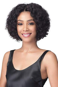 Bobbi Boss 100% Human Hair Lace Wigs Bobbi Boss 100% Unprocessed Brazilian Virgin Remy Bundle Hair Full Lace Wig - BNGLWNC12 NATURAL CURL 12"