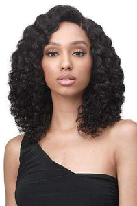 Bobbi Boss 100% Human Hair Lace Wigs Bobbi Boss 100% Unprocessed Virgin Remy Human Hair 13X2 Swiss Lace Front Wig - MHLF321 RATIH