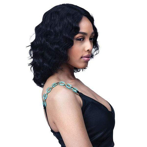 Bobbi Boss 100% Human Hair Lace Wigs Bobbi Boss 100% Unprocessed Virgin Remy Human Hair HD Lace Wig - BNLFLD12 LOOSE DEEP 12