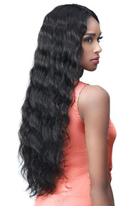 Bobbi Boss 100% Human Hair Lace Wigs Bobbi Boss 100% Unprocessed Virgin Remy Human Hair HD Lace Wig - BNLFLD28 LOOSE DEEP 28