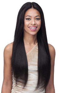 Bobbi Boss 100% Human Hair Lace Wigs Bobbi Boss 100% Unprocessed Virgin Remy Human Hair HD Lace Wig - BNLFST24 STRAIGHT 24