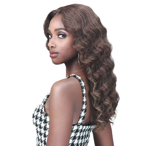 Bobbi Boss 100% Human Hair Lace Wigs Bobbi Boss 100% Virgin Remy Hair Limited Edition Lace Front Wig - MHLF906  OCEAN WAVE 20