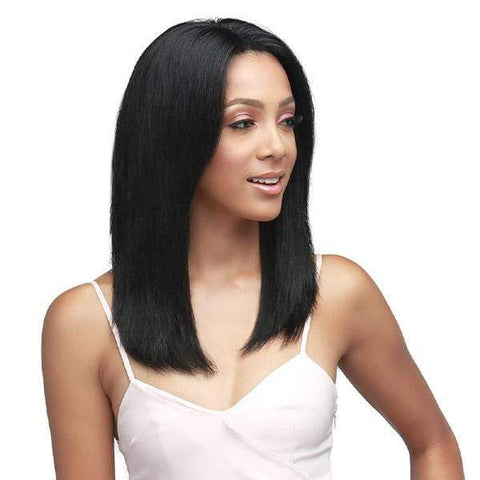 Bobbi Boss 100% Human Hair Lace Wigs Bobbi Boss Indiremi 100% Virgin Remy Hair 13x4 Deep Lace Wig - MHRLF005 NATURAL STRAIGHT 18