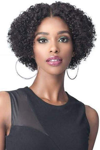 Bobbi Boss 100% Human Hair Lace Wigs Bobbi Boss Unprocessed Human Hair Lace Front Wig - MHLF424 JAZZIE