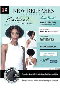 Bobbi Boss 100% Human Hair Lace Wigs Bobbi Boss Unprocessed Human Hair Lace Front Wig - MHLF425 WHITNEY