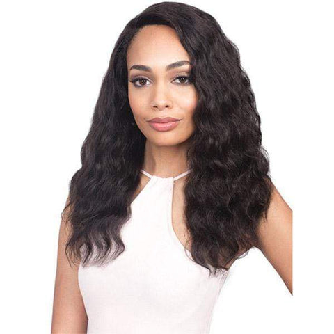 Bobbi Boss 100% Human Hair Lace Wigs Natural Bobbi Boss 100% Unprocessed Brazilian Hair 360 Deep Free Part Swiss Lace Wig - MHLF-U EVELYN