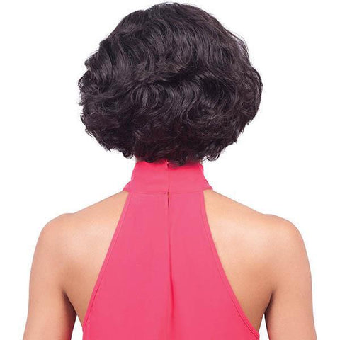 Bobbi Boss 100% Human Hair Lace Wigs NATURAL Bobbi Boss 100% Unprocessed Brazilian Human Hair 4x4 Hand-Tied Swiss Lace Wig - MHLF500 DUNN