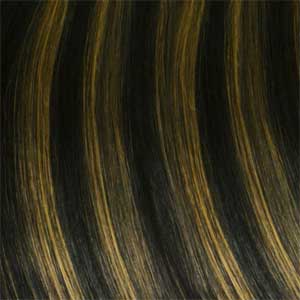 Bobbi Boss 100% Human Hair Lace Wigs P1B/27 Bobbi Boss 100% Human Hair Lace Front Wig - MHLF494 CURLY WAVE 18