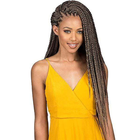 Bobbi Boss African Roots Collection Crochet Braid - BOMBA BOX BRAID 18" - SoGoodBB.com
