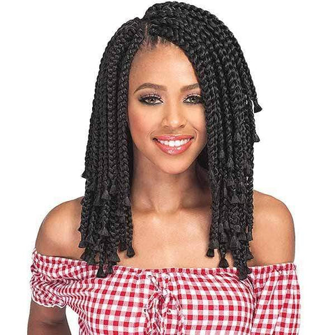 Bobbi Boss African Roots Collection Crochet Braid - BOMBA BOX BRAID BLUNT TIPS 10" - SoGoodBB.com