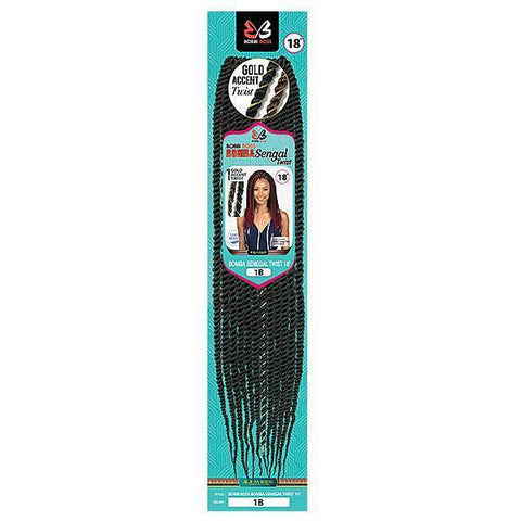 Bobbi Boss African Roots Collection Crochet Braid - BOMBA SENEGAL TWIST 18" - SoGoodBB.com