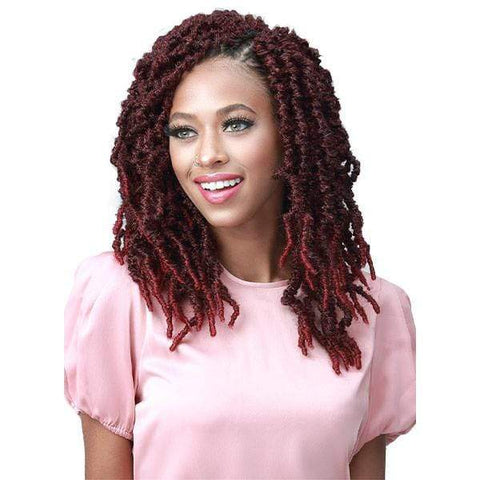 Bobbi Boss Crochet Braid Bobbi Boss Butterfly Locs Pre-Loop Crochet Braid - NU LOCS DISTRESSED STYLE 12"