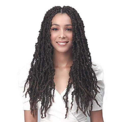 Bobbi Boss Crochet Braid Bobbi Boss Butterfly Locs Pre-Loop Crochet Braid - NU LOCS DISTRESSED STYLE 18"