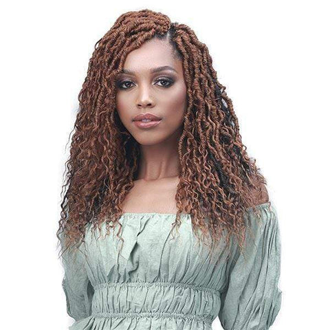 Bobbi Boss Crochet Braid Bobbi Boss Synthetic Crochet Braid - NU LOCS FRENCH DEEP BOHO 14" 2X
