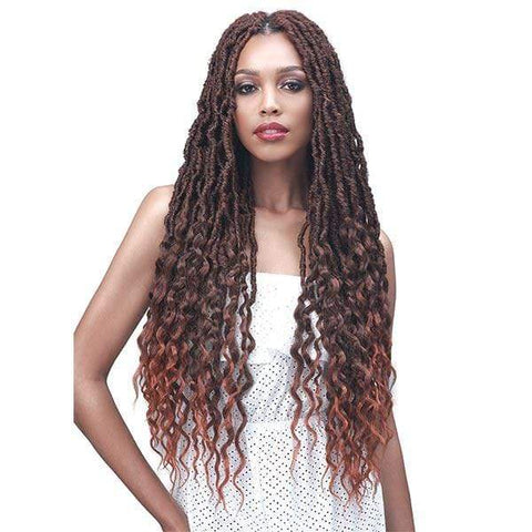 Bobbi Boss Crochet Braid Bobbi Boss Synthetic Crochet Braid - NU LOCS WAVY TIPS 28" 2X