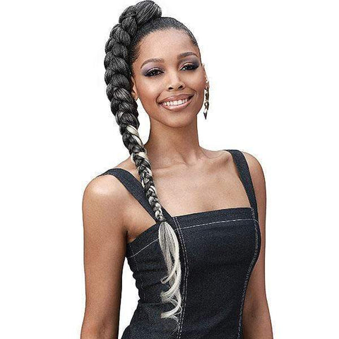 Bobbi Boss Crochet Braid Bobbi Boss Synthetic Pre-Feathered Braid - 3X KING TIPS J-BODY WAVE 28"