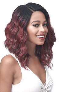 Bobbi Boss Deep Part Lace Wigs Bobbi Boss Premium Synthetic 4.5" Deep Part Lace Front Wig - MLF487 HENNA