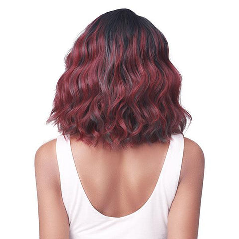 Bobbi Boss Deep Part Lace Wigs Bobbi Boss Premium Synthetic 4.5" Deep Part Lace Front Wig - MLF487 HENNA
