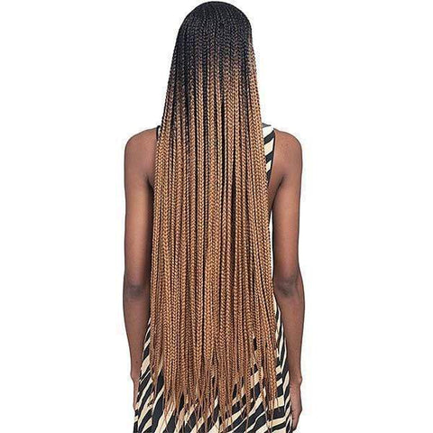 Bobbi Boss Deep Part Lace Wigs Bobbi Boss Premium Synthetic Braided 13x7 Lace Front Wig - MLF512 PATRA