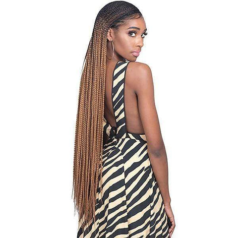 Bobbi Boss Deep Part Lace Wigs Bobbi Boss Premium Synthetic Braided 13x7 Lace Front Wig - MLF512 PATRA