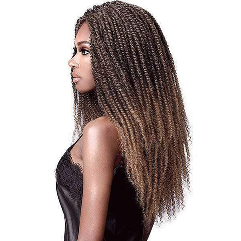 Bobbi Boss Deep Part Lace Wigs Bobbi Boss Premium Synthetic Braided 13x7 Lace Front Wig - MLF523 AMEL