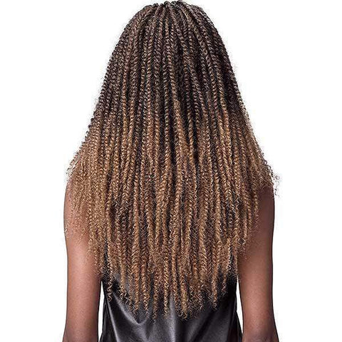 Bobbi Boss Deep Part Lace Wigs Bobbi Boss Premium Synthetic Braided 13x7 Lace Front Wig - MLF523 AMEL