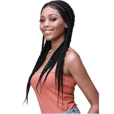 Bobbi Boss Deep Part Lace Wigs Bobbi Boss Premium Synthetic Braided Lace Front Wig - MLF514 LARISSA