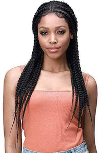Bobbi Boss Deep Part Lace Wigs Bobbi Boss Premium Synthetic Braided Lace Front Wig - MLF514 LARISSA