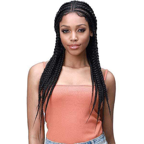 Bobbi Boss Deep Part Lace Wigs Bobbi Boss Premium Synthetic Braided Lace Front Wig - MLF514 LARISSA