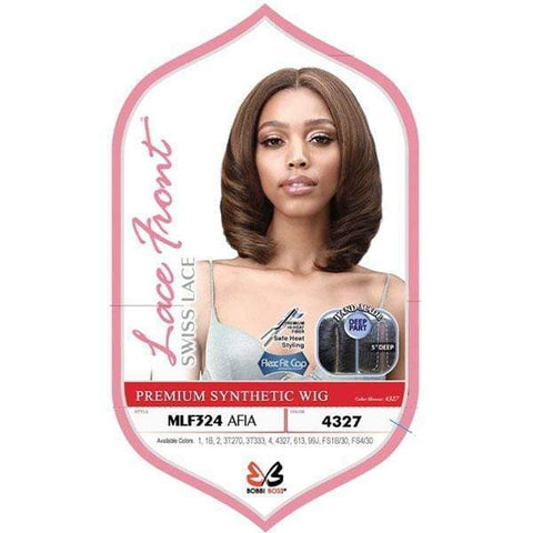 Bobbi Boss Deep Part Lace Wigs Bobbi Boss Premium Synthetic Deep Part Lace Front Wig - MLF324 AFIA